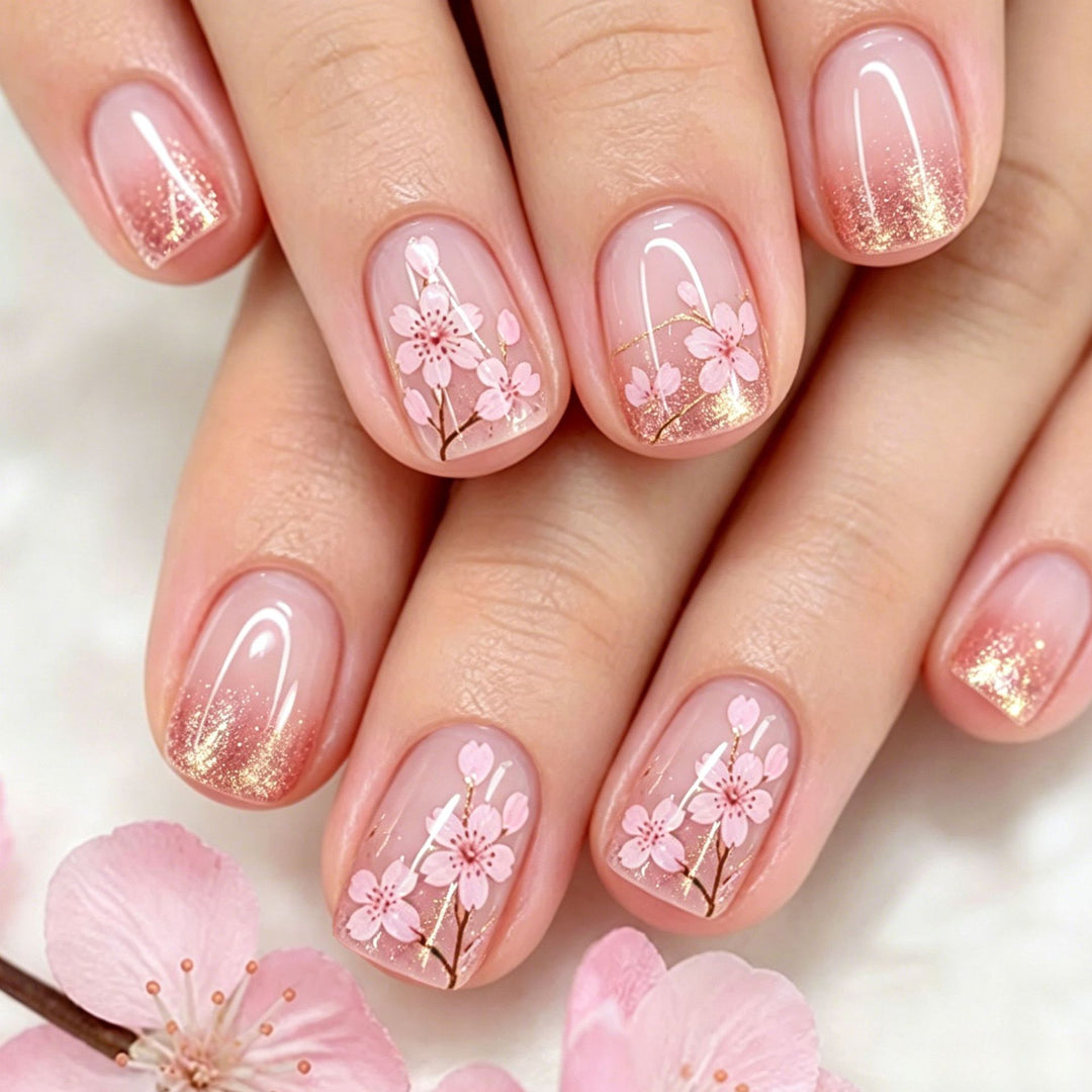 Elegant Floral Nail Art Design Kit Kalsten