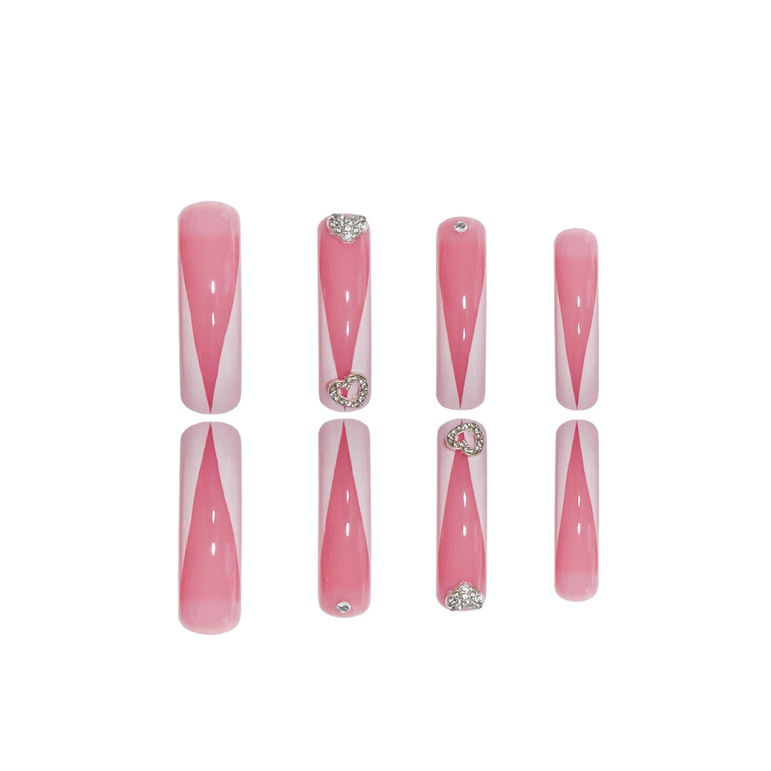 Elegant Sculpted Press-On Nail Set Kalsten