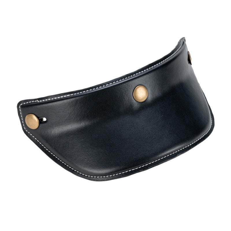 Classic Leather Helmet Visor Kalsten
