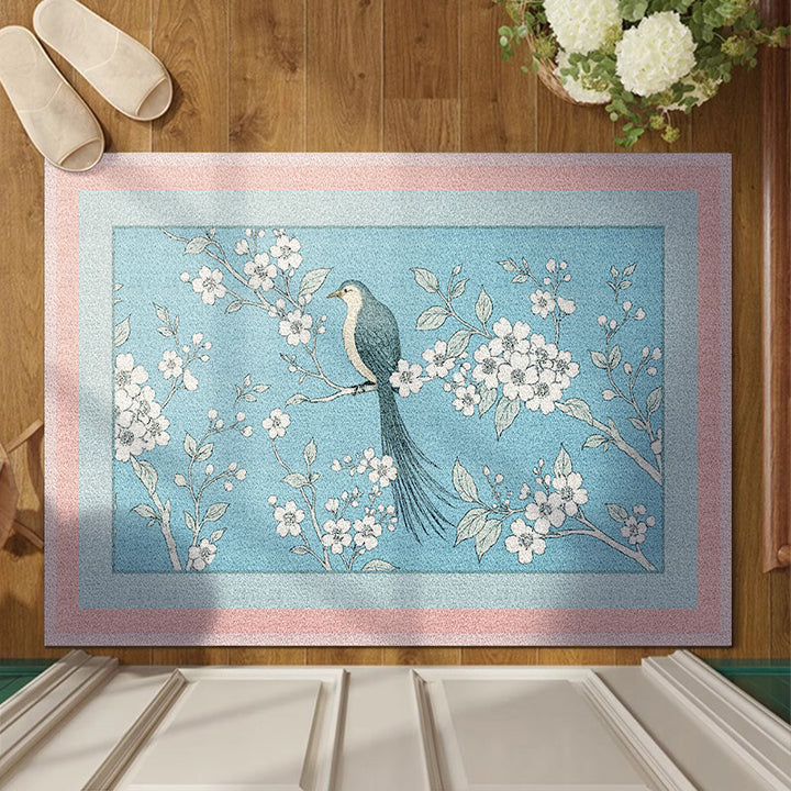 Decorative Floral Area Mat