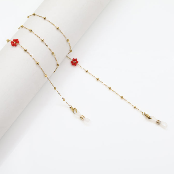 Floral Bead Eyewear Chain Kalsten