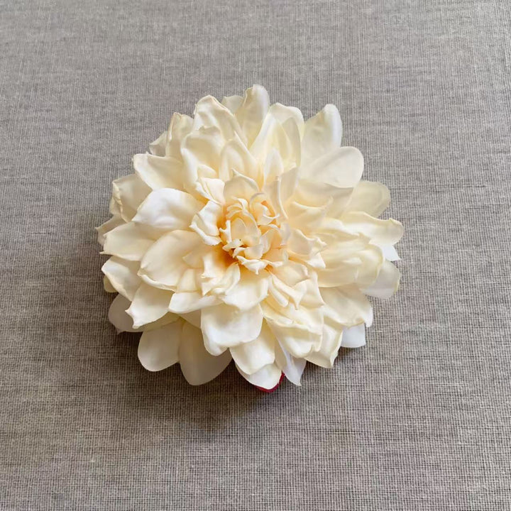 Lifelike Floral Hair Brooch