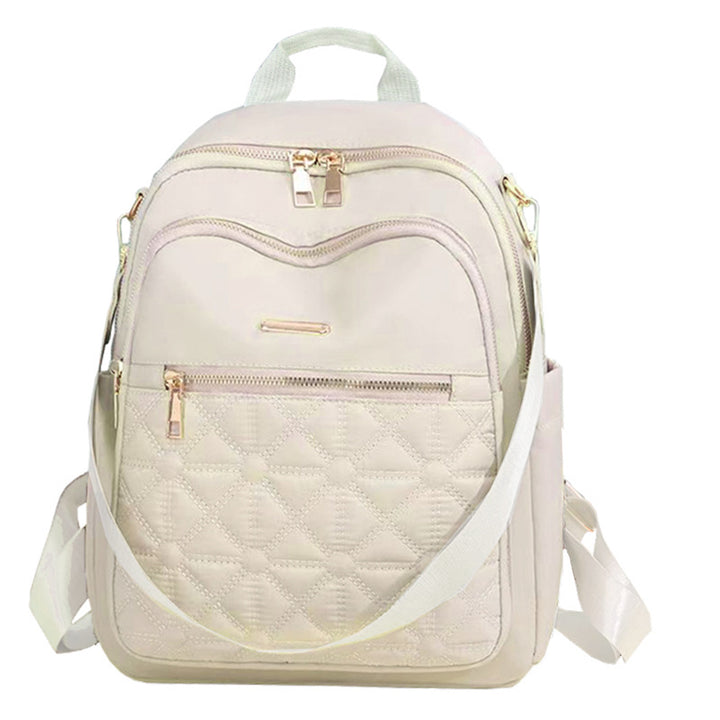 Elegant Quilted Multi-Pocket Backpack Kalsten