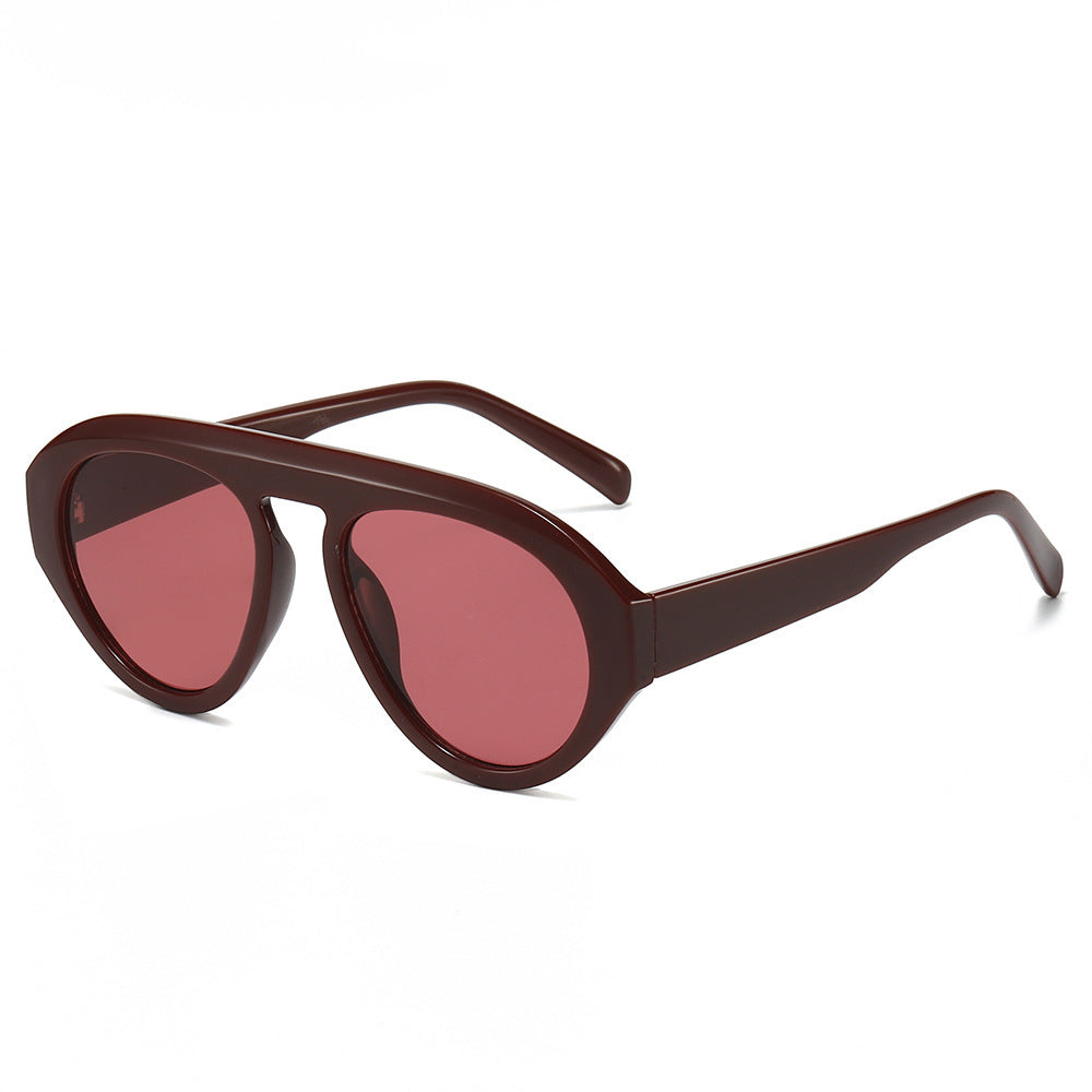 Chic Oversized Octagonal Sunglasses Kalsten