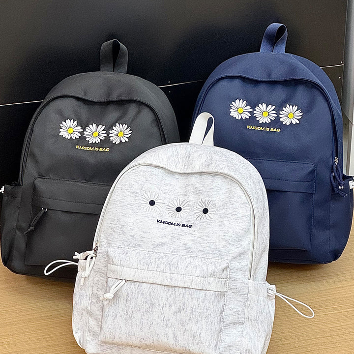Embroidered Floral Backpack Kalsten
