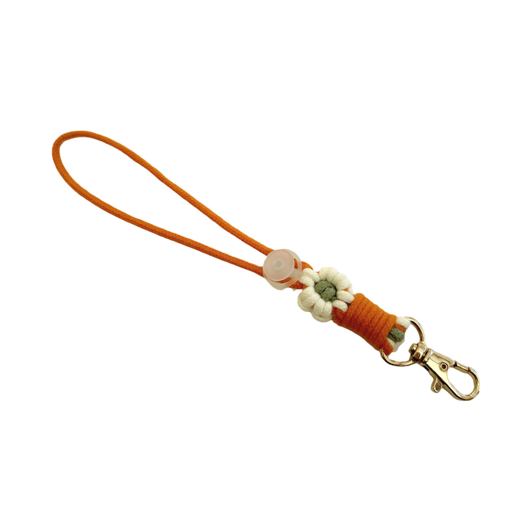 Floral Macrame Keychain Holder Kalsten
