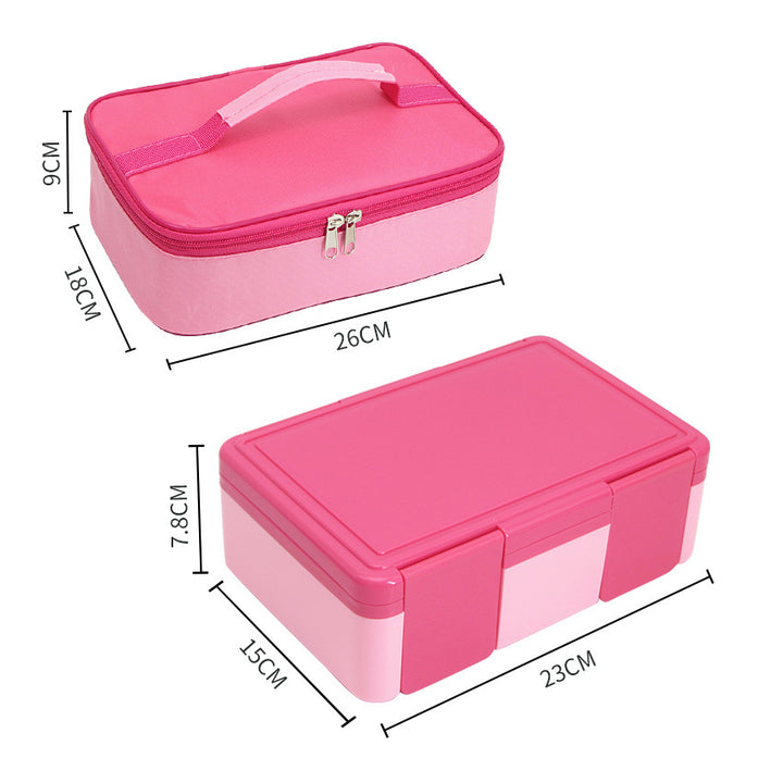 Insulated Multi-Compartment Food Storage Container