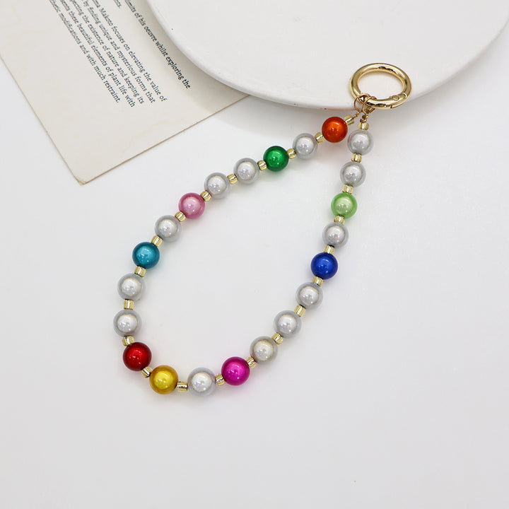 Beaded Eyewear Chain with Stylish Checker Design Kalsten