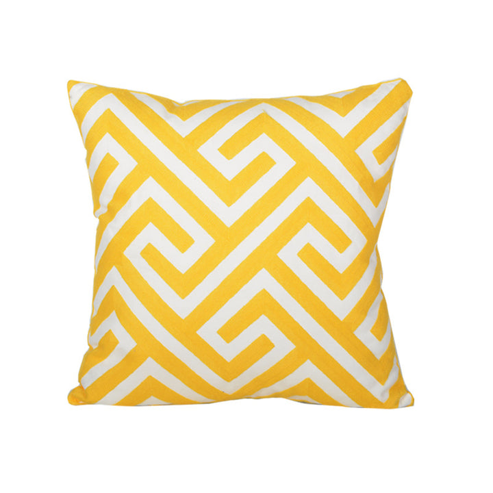 Artistic Geometric Cushion