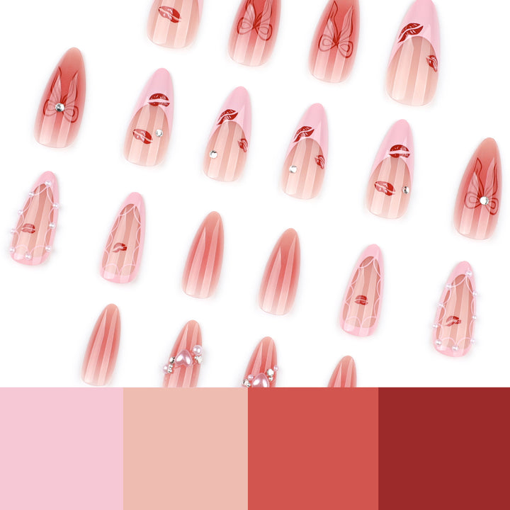 Creative and glamorous art nails Kalsten