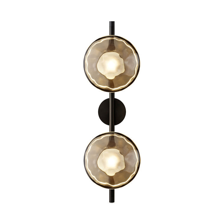Modern Dual-Dome Wall Sconce