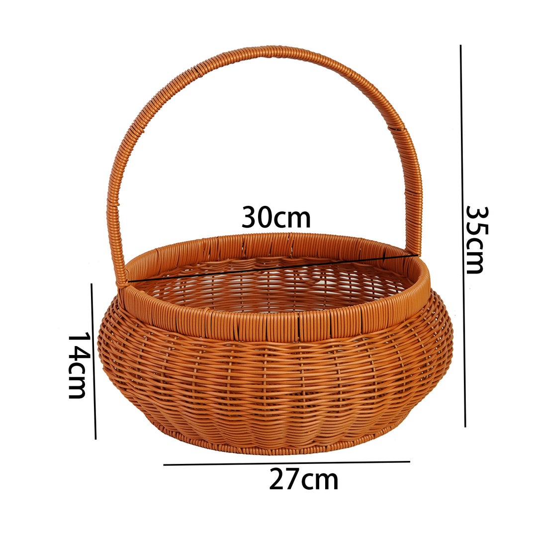 Handcrafted Woven Picnic Basket Kalsten