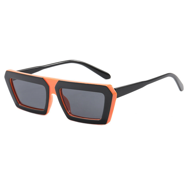 Women's fashionable sunglasses with a distinctive square frame and polarizing lenses Kalsten