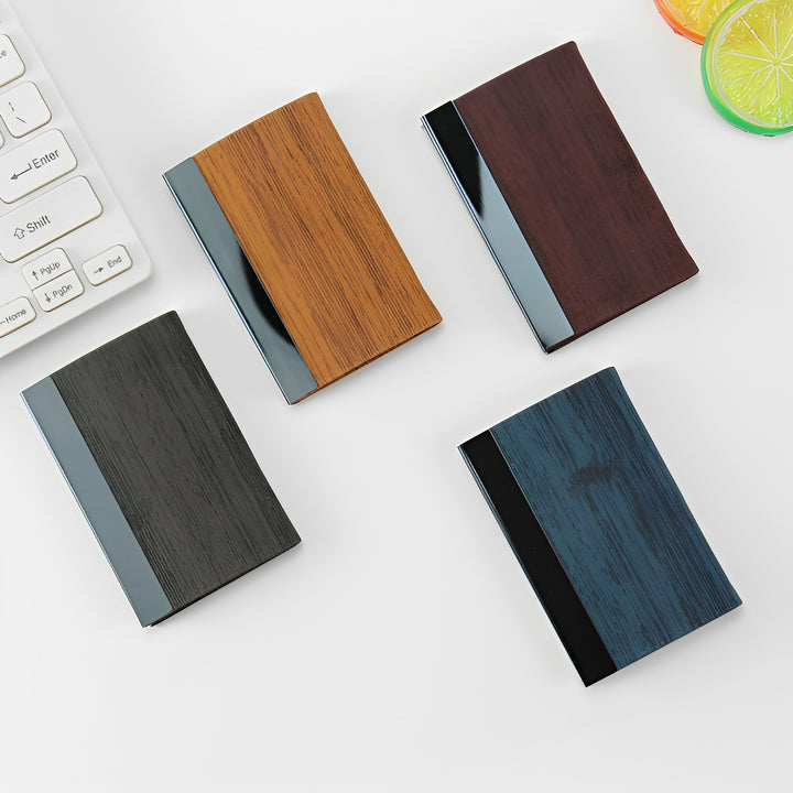 Bamboo Fiber Business Card Holder
