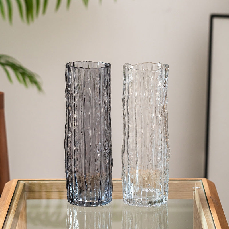 Artful Glass Vase in Modern Design Kalsten