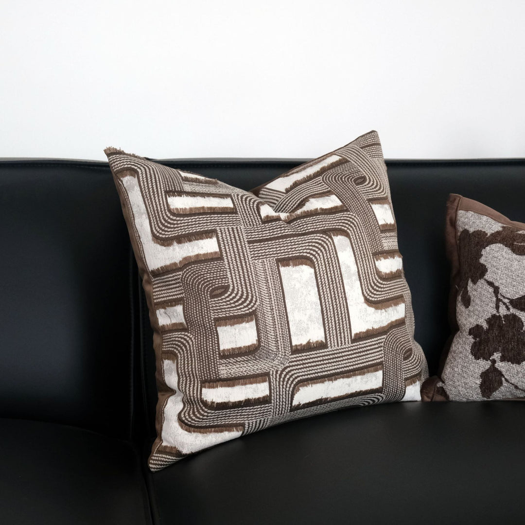 Textured Weave Accent Pillow for Living Room