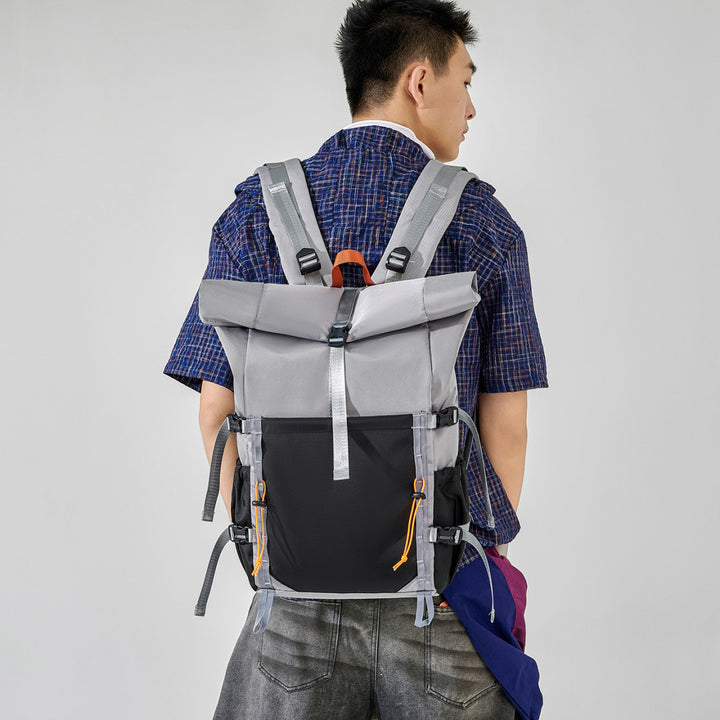 Versatile Roll-Top Outdoor Backpack Kalsten