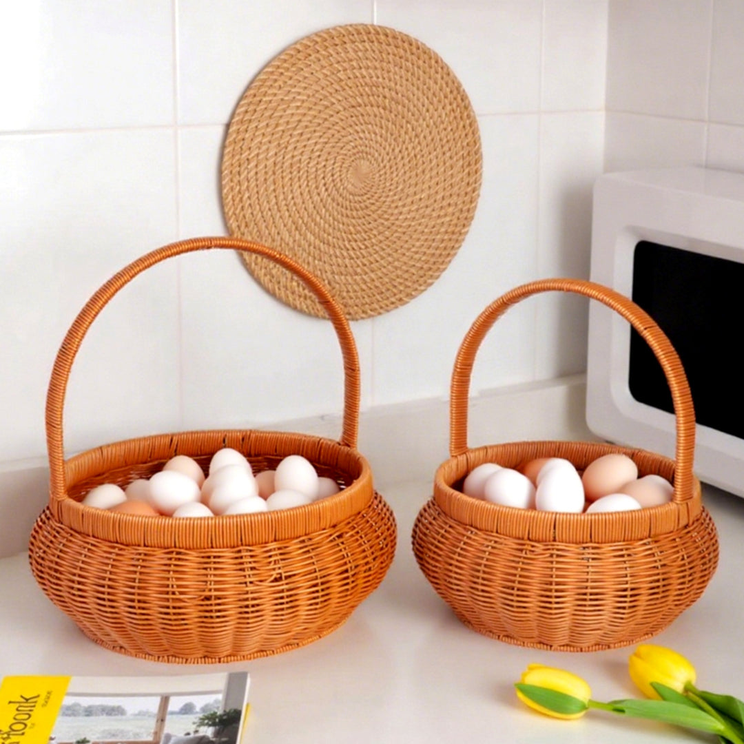 Handcrafted Woven Picnic Basket Kalsten