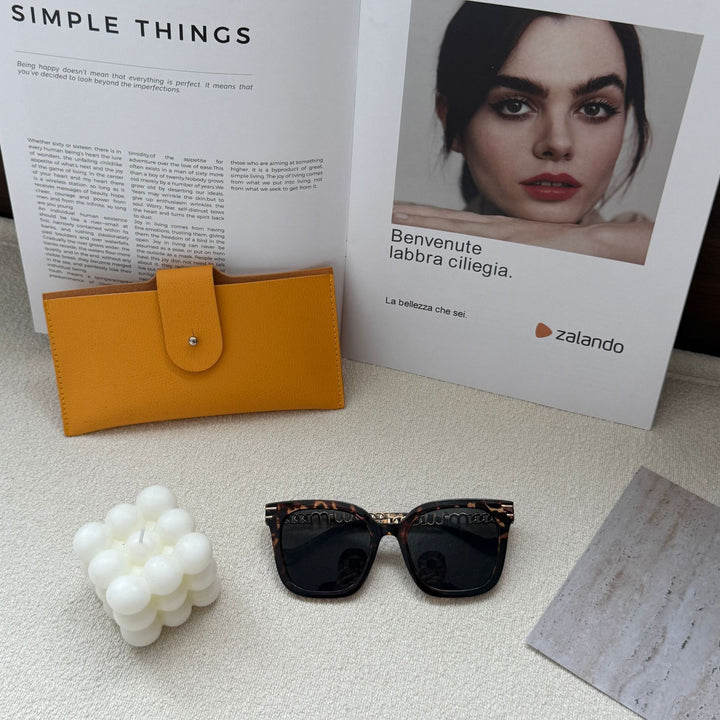 Oversized Retro Frame Sunglasses Kalsten