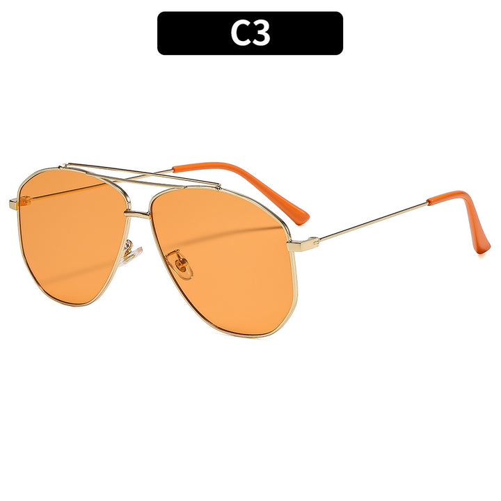 Fashion-Forward Aviator Sunglasses
