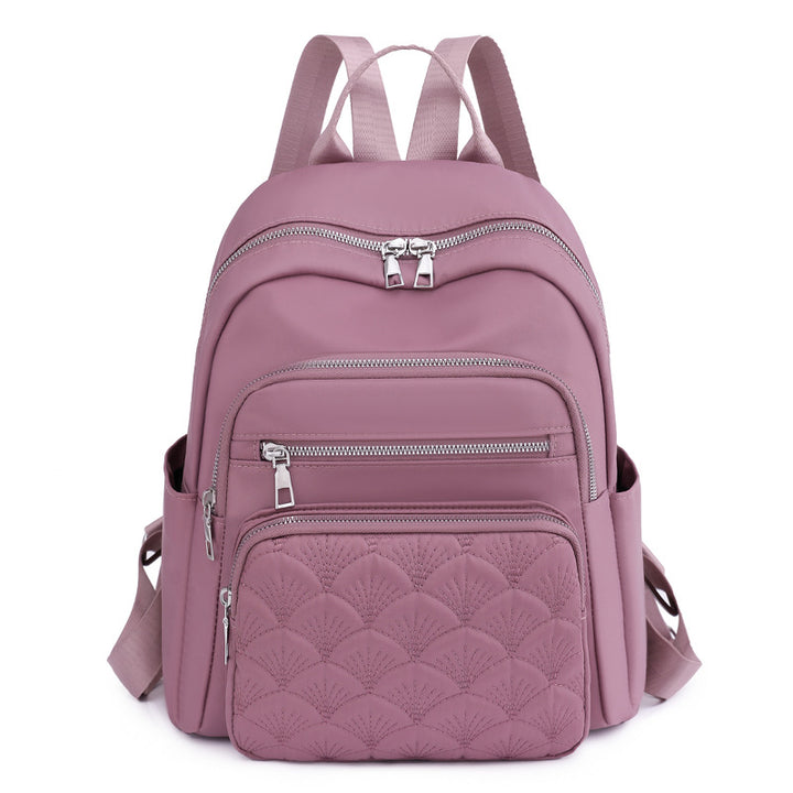 Quilted Multi-Pocket Backpack Kalsten