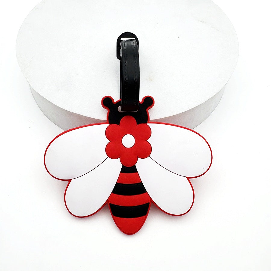 Bee-Themed Luggage Tag Kalsten