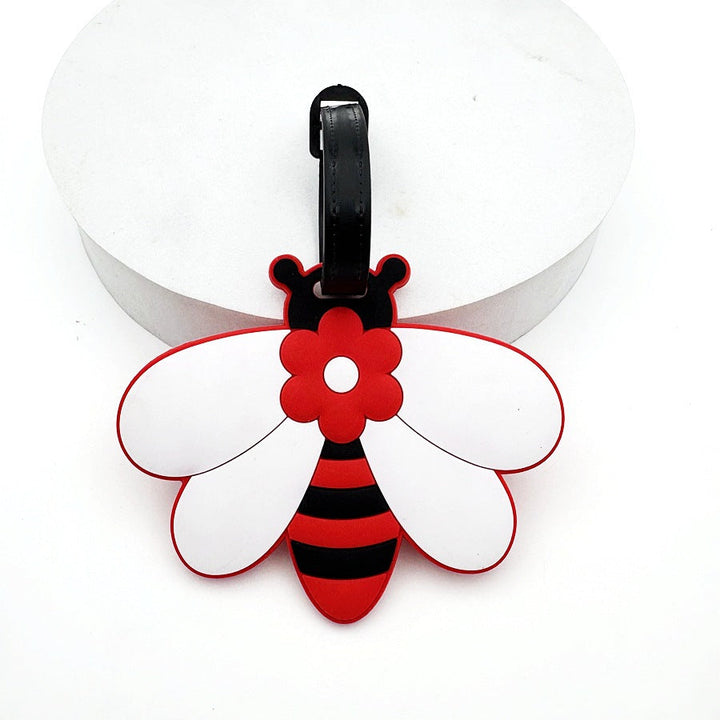 Bee-Themed Luggage Tag Kalsten