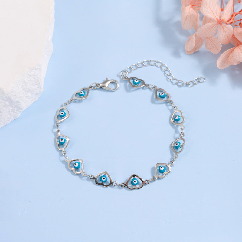 Heart-Shaped Beaded Bracelet Kalsten