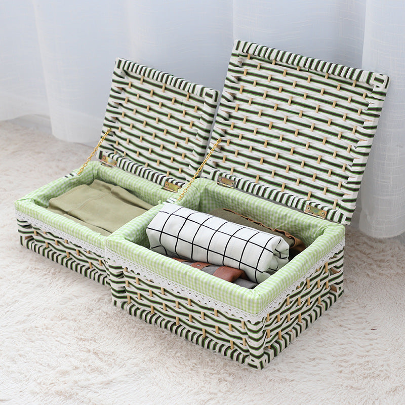 Decorative Woven Storage Box Set Kalsten
