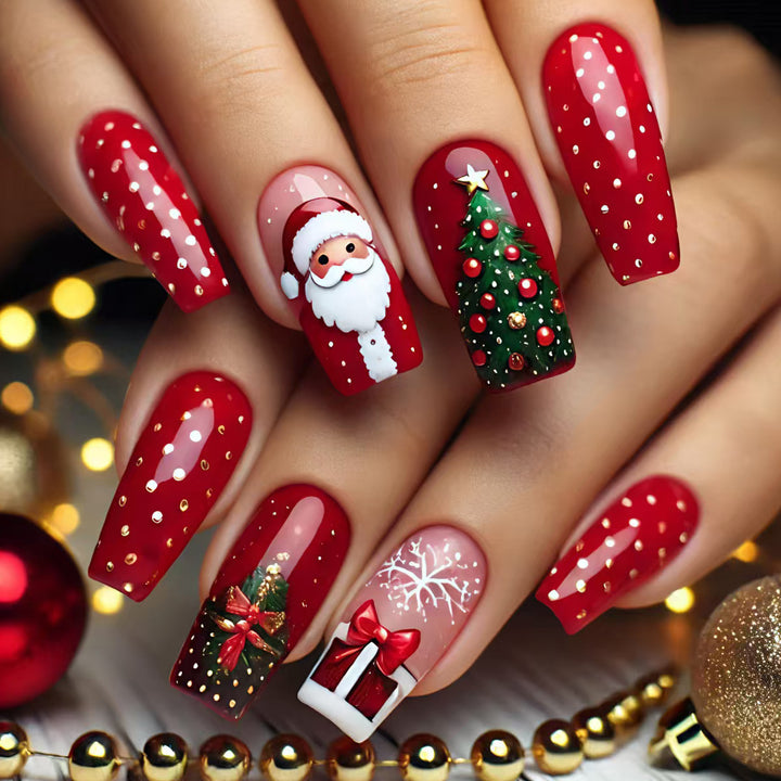 Festive Holiday-Themed Nail Art Kalsten 1788155602