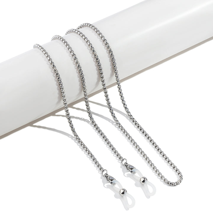 Chic Crystal-Linked Eyewear Chain Kalsten