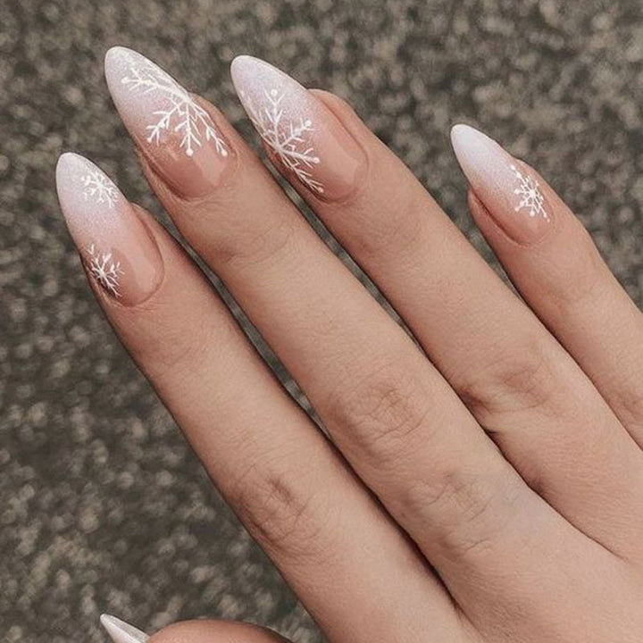 Artistic Glitter Press-On Nail Set Kalsten