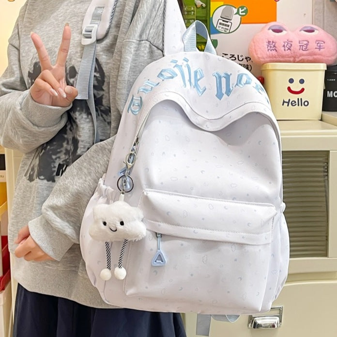Playful Graphic Print Backpack Kalsten