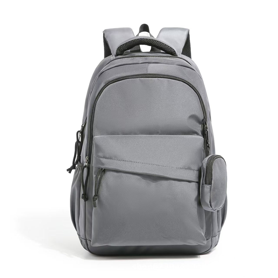 Everyday backpack with ergonomic compartment arrangement and creative motif details Kalsten