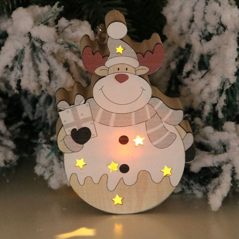 LED Light-Up Santa Figurine Decoration Kalsten