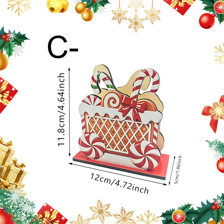 Christmas decoration with gingerbread house motifs Kalsten