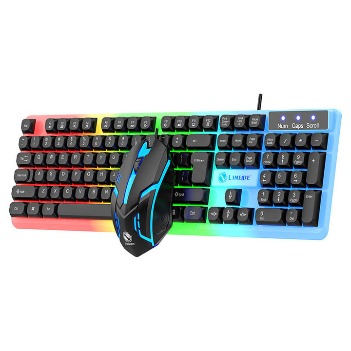 RGB Touch-Sensitive Gaming Keyboard with Precision Mouse Kalsten