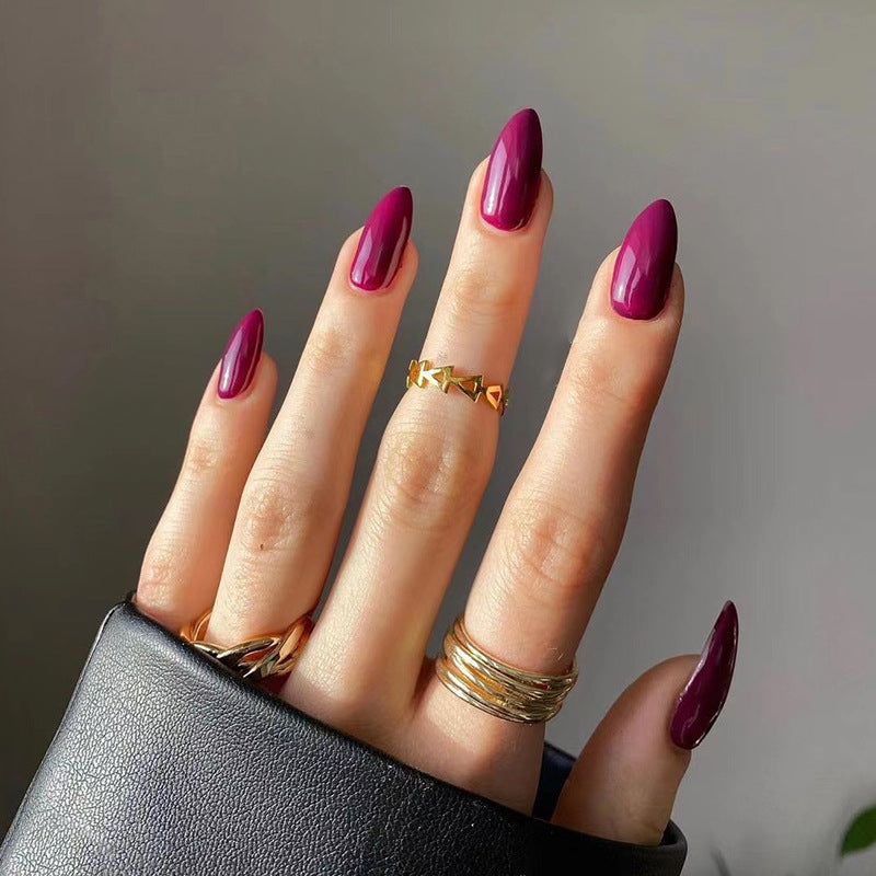 Elegant Acrylic Nails with High Gloss Finish Kalsten