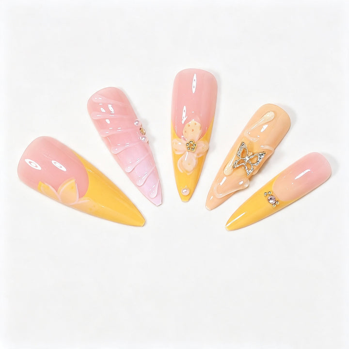 Artistic Butterfly Nail Art Set Kalsten