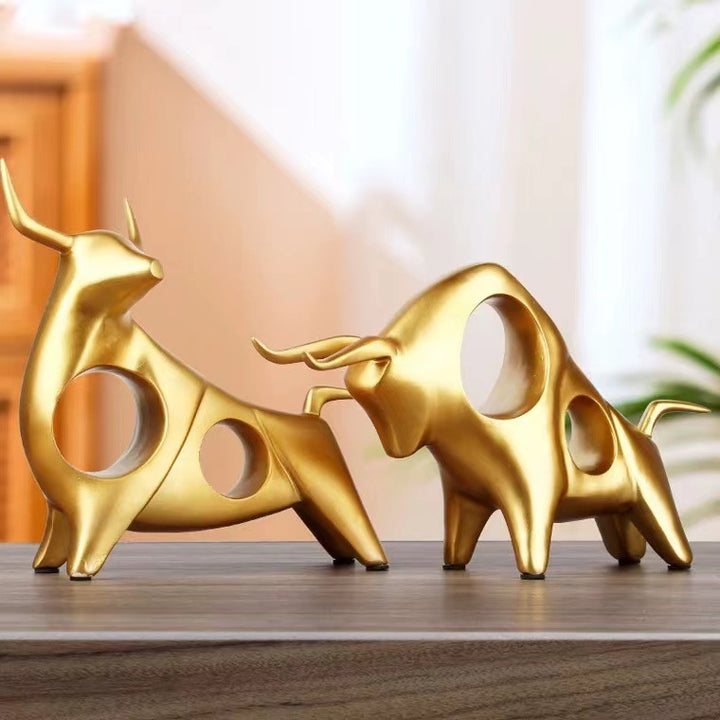 Decorative sculptures made of metal Kalsten