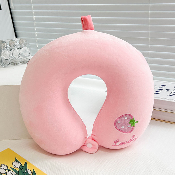 Ladies Travel Neck Support Pillow with Fruity Design Kalsten