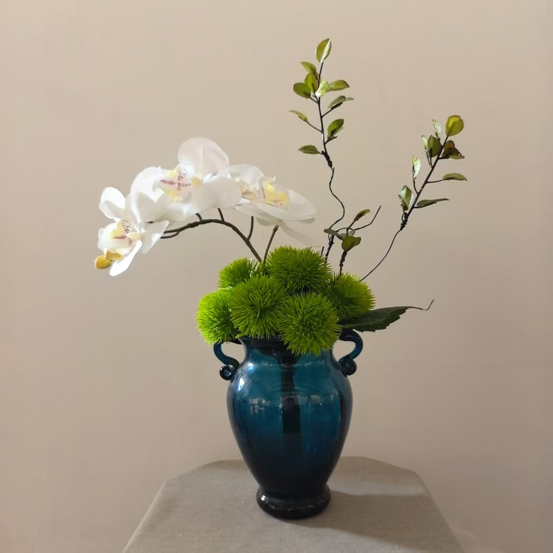 Elegant Decorative Orchid Arrangement