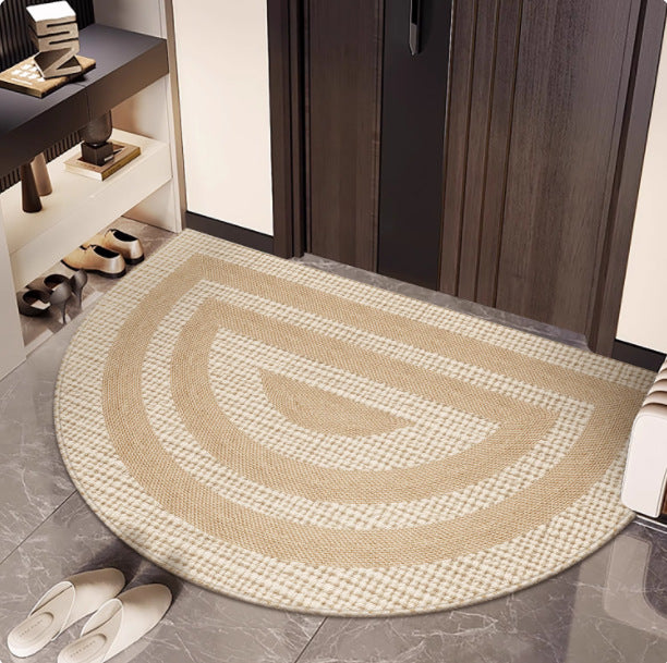 Half-Circle Decorative Door Mat