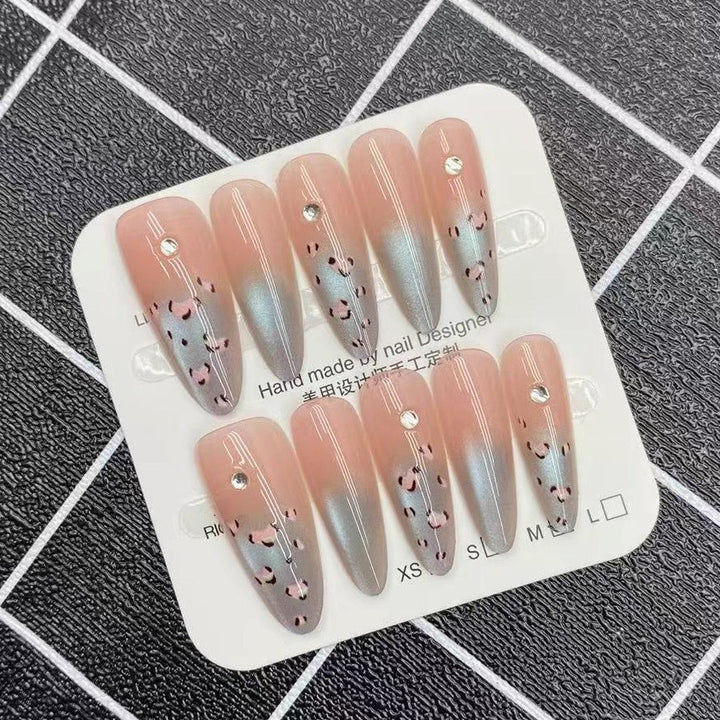 Elegant Artistic Press-On Nail Set 1790738839