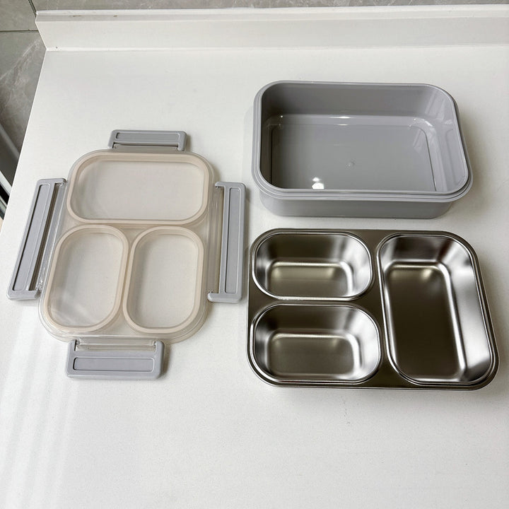 Multi-Compartment Durable Lunch Box