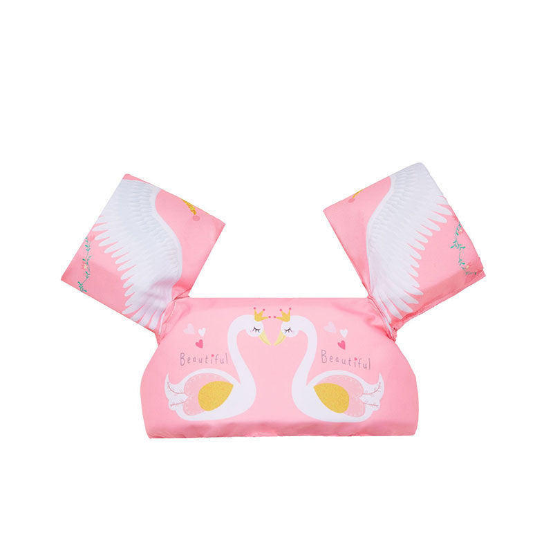 Women's Inflatable Swimming Aid with Colorful Flamingo Design Kalsten