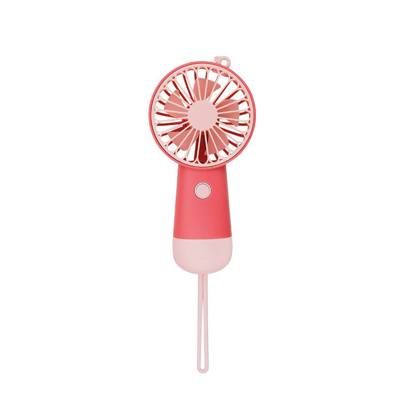 Women's portable handheld fan with ergonomic design and USB charging function Kalsten