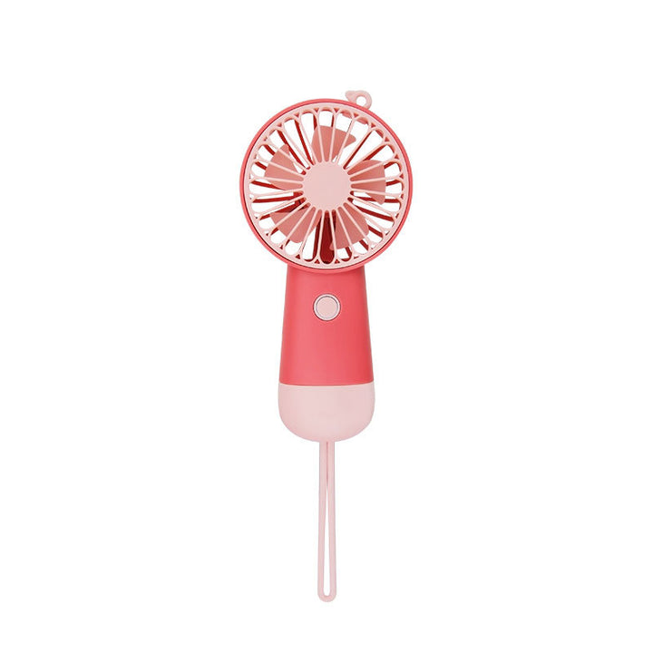 Women's portable handheld fan with ergonomic design and USB charging function Kalsten