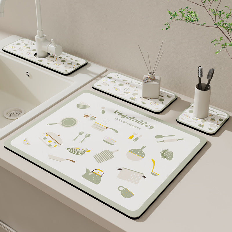 Creative Kitchen Sink Mat Kalsten