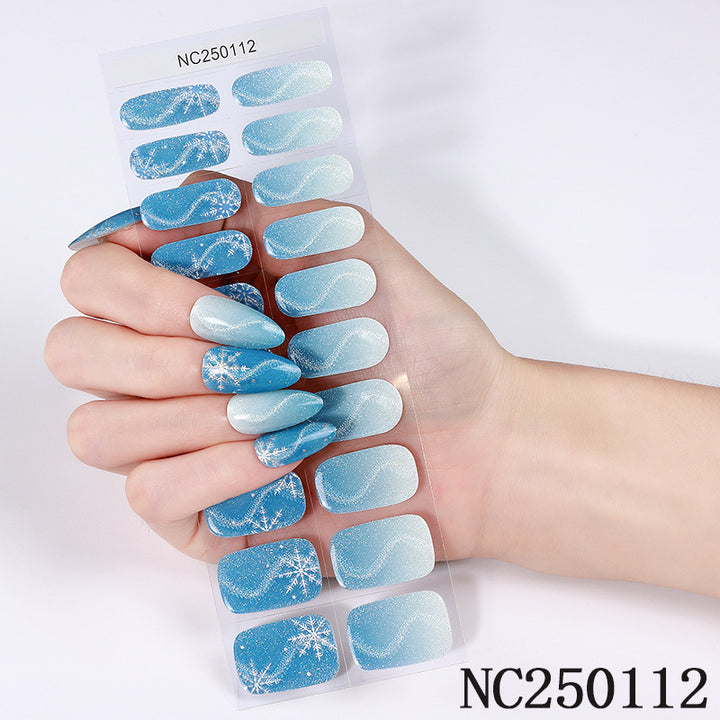 Stylish Faux Animal Print Nail Wraps